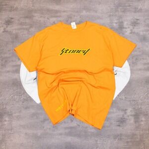 Post Malone Stoney Hunt Club Bright Orange Short Sleeve T-Shirt